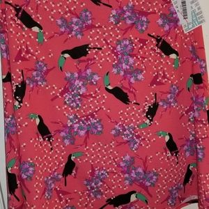 Lularoe Azure Swing Skirt 2x NWT